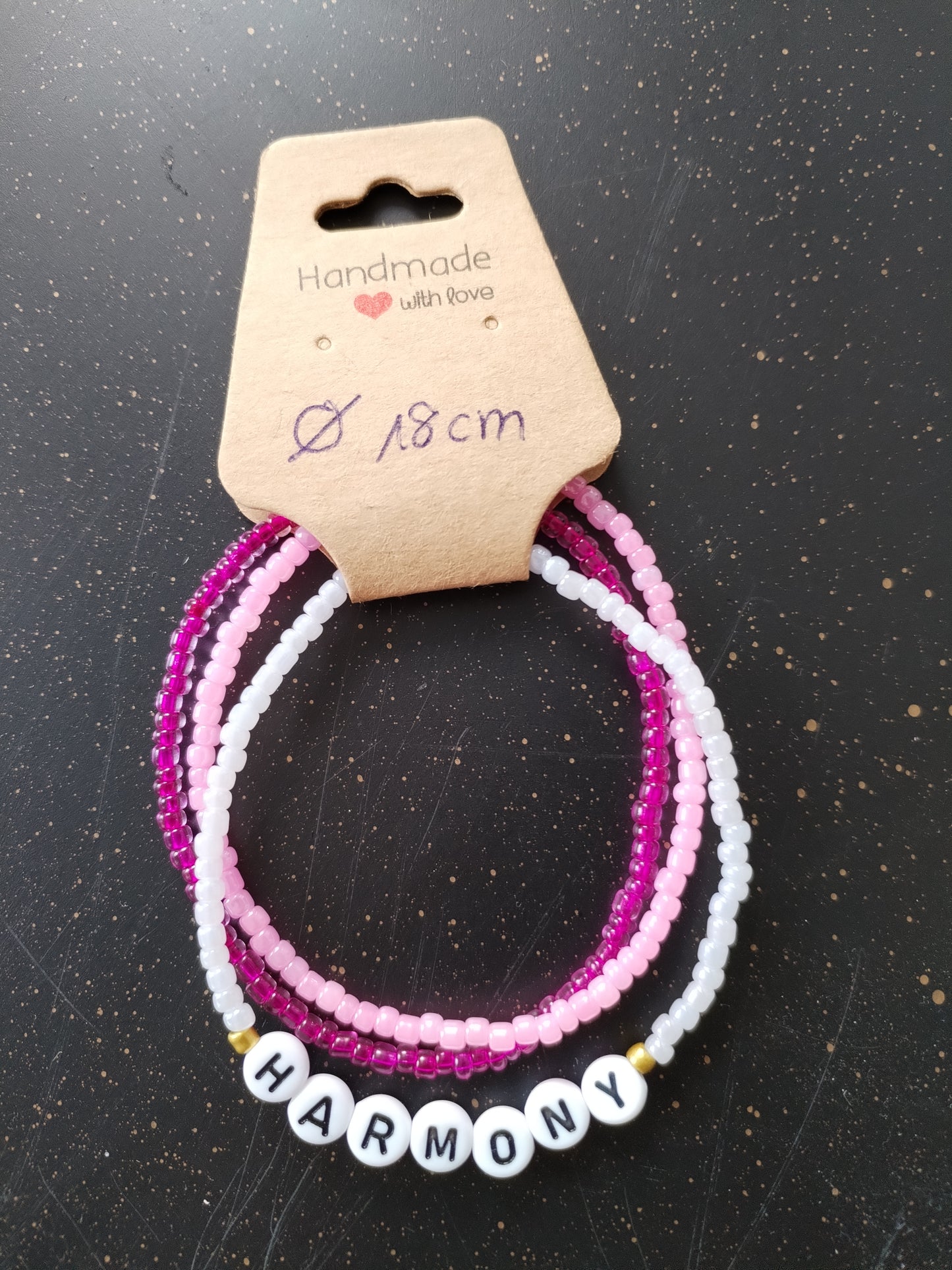 3 lagiges Perlenarmband