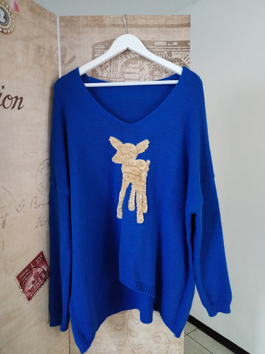 "Sweet little Rehlein" Pullover
