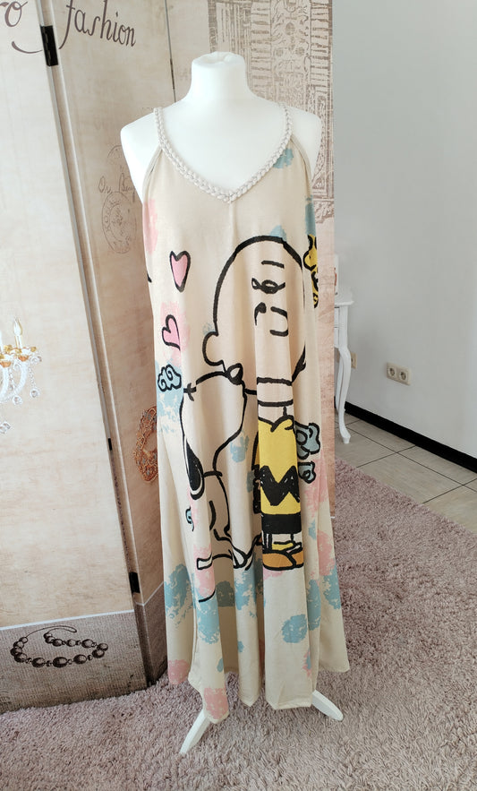 Maxi Kleid Snoopy