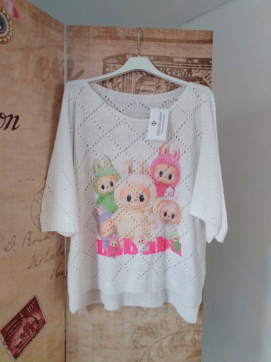 Strickshirt Labubu