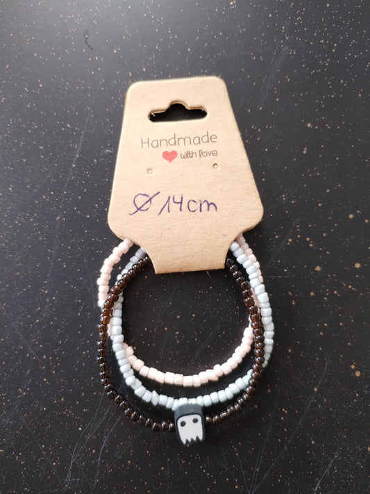 Halloween Perlenarmband für Kinder