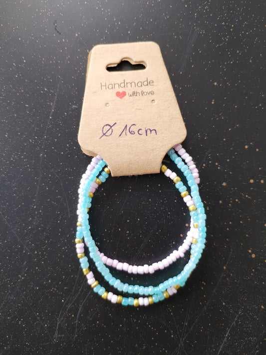 3 lagiges Perlenarmband