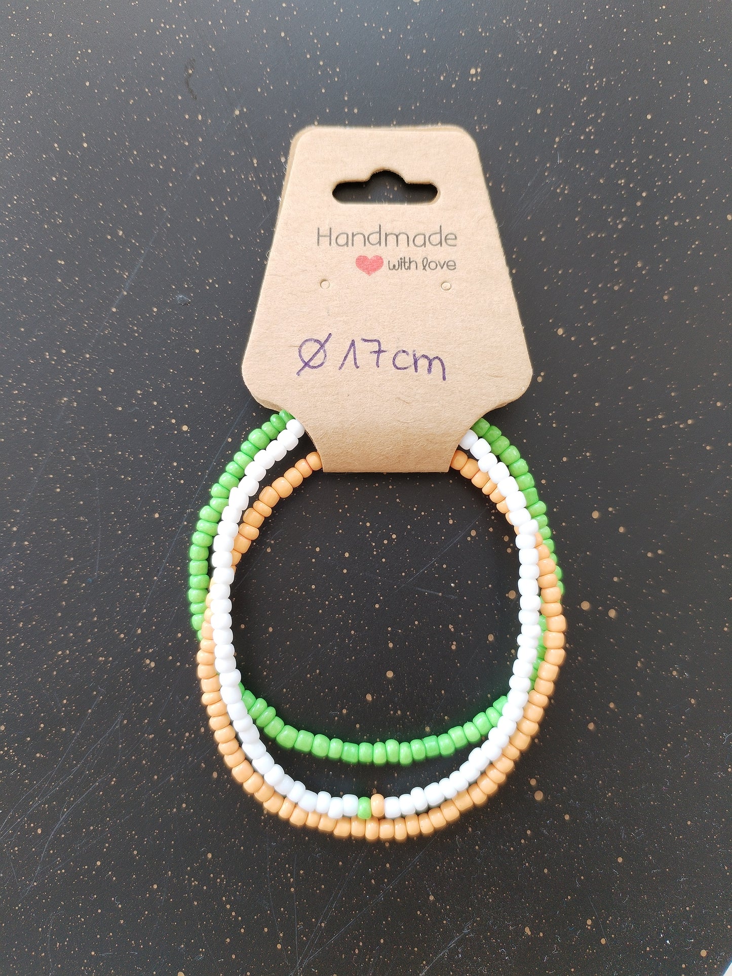 3 lagiges Perlenarmband